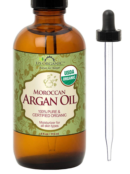 US Organic Moroccan Argan Oil, 100% Pure Certified USDA Organic