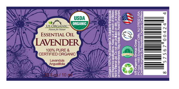 Pure Organic Lavender Essential Oil - Imported From France – Sweet