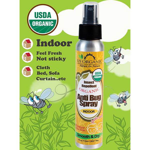 Anti Bug Spray - Indoor 4 oz – US Organic