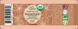 US Organic Sandalwood Essential Oil, 100% Pure Certified USDA Organic, 5 ml
