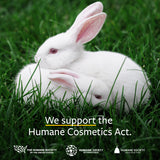US Organic cruelty-free support graphic