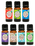7 Essential Oil Collection, USDA Certified Organic. Therapeutic Grade.
