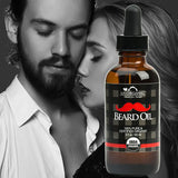 US Organic Beard Oil 2oz - Premium Grade, Natural Antimicrobial Properties