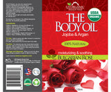 US Organic The Body Oil, Sexy Bulgarian Rose, USDA Certified Organic, 5 oz