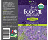 US Organic The Body Oil, Elegant Lavender, USDA Certified Organic, 5 oz