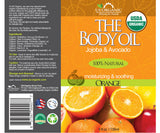 US Organic The Body Oil, Fresh Orange, USDA Certified Organic, 5 oz