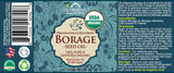 USDA Organic Borage Seed Oil, 100% Pure Certified USDA Organic, 2 oz / 4 oz