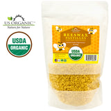 US Organic Beeswax Yellow Pastille, 100% Pure Certified USDA Organic, 16oz