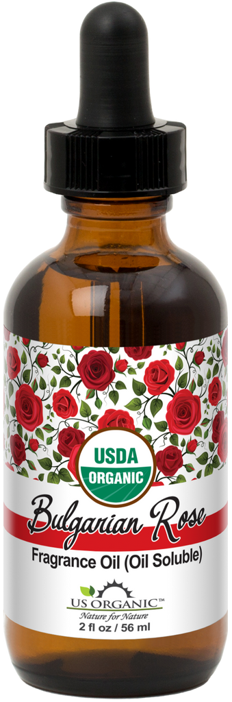 US Organic Bulgarian Rose Fragrance Oil (Oil Soluble), USDA Certified – US  Organic