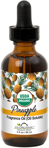 US Organic Pineapple Fragrance Oil (Oil Soluble), USDA Certified Organ – US  Organic