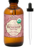 US Organic Rosehip Oil, 100% Pure Certified USDA Organic, 2 oz / 4 oz