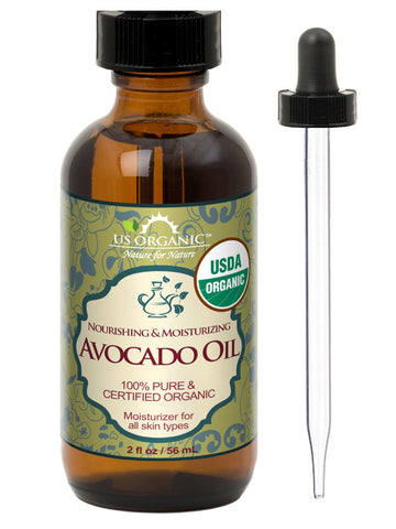 US Organic  Avocado Oil, 100% Pure Certified USDA Organic, 2 oz / 4 oz