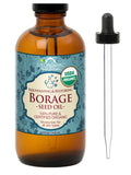 USDA Organic Borage Seed Oil, 100% Pure Certified USDA Organic, 2 oz / 4 oz