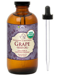 US Organic Grape Seed Oil, 100% Pure Certified USDA Organic, 2 oz / 4 oz