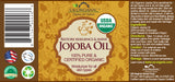 US Organic Jojoba Oil, 100% Pure Certified USDA Organic, 2 oz / 4 oz / 8 oz