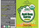 Anti Bug Spray - Travel Size 2 oz