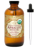 US Organic  Apricot Kernel Oil, 100% Pure Certified USDA Organic, 2 oz / 4 oz