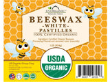 US Organic Beeswax White Pastille, 100% Pure Certified USDA Organic, 16oz