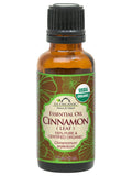 US Organic Cinnamon Leaf Essential Oil, 100% Pure Certified USDA Organic, 10 ml / 15 ml / 30 ml