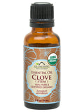 US Organic Clove Stem Essential Oil, 100% Pure Certified USDA Organic, 10 ml / 15 ml / 30 ml