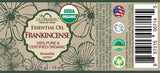 US Organic Frankincense (Boswellia carteri) Essential Oil, 100% Pure Certified USDA Organic, 5 ml / 10 ml
