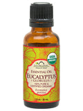 US Organic Eucalyptus Essential Oil (Globulus), 100% Pure Certified USDA Organic, 10 ml / 15 ml / 30 ml