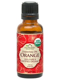 US Organic Sweet Orange Essential Oil, 100% Pure Certified USDA Organic, 10 ml / 15 ml / 30 ml / 4 oz / 8 oz / 16 oz; 10 ml / 15 ml / 30 ml (2-Pack)