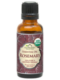 US Organic Rosemary Essential Oil, 100% Pure Certified USDA Organic, 10 ml / 15 ml / 30 ml