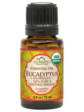 US Organic Eucalyptus Essential Oil (Globulus), 100% Pure Certified USDA Organic, 10 ml / 15 ml / 30 ml