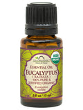 US Organic Eucalyptus Essential Oil (Radiata), 100% Pure Certified USDA Organic, 10 ml / 15 ml / 30 ml