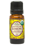 US Organic Lemon Essential Oil, 100% Pure Certified USDA Organic, 10 ml / 15 ml / 30 ml