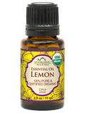 US Organic Lemon Essential Oil, 100% Pure Certified USDA Organic, 10 ml / 15 ml / 30 ml