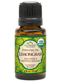 US Organic Lemongrass Essential Oil, 100% Pure Certified USDA Organic, 10 ml / 15 ml / 30 ml