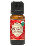 US Organic Sweet Orange Essential Oil, 100% Pure Certified USDA Organic, 10 ml / 15 ml / 30 ml / 4 oz / 8 oz / 16 oz; 10 ml / 15 ml / 30 ml (2-Pack)