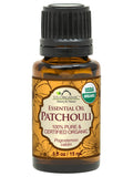 US Organic Patchouli Essential Oil, 100% Pure Certified USDA Organic, 10 ml / 15 ml / 30 ml