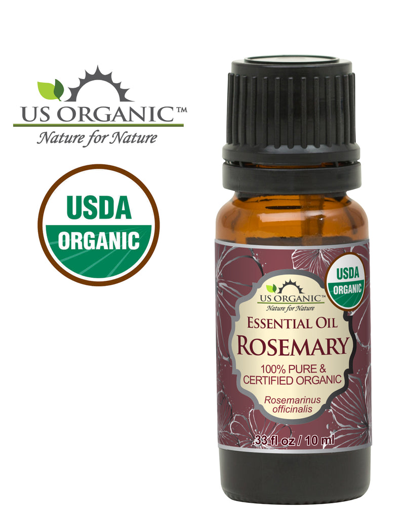 US Organic Rosemary Essential Oil, 100% Pure Certified USDA Organic – US  Organic