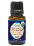 US Organic Spearmint Essential Oil, 100% Pure Certified USDA Organic, 10 ml / 15 ml / 30 ml