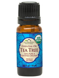 US Organic Tea Tree Essential Oil, 100% Pure Certified USDA Organic, 10 ml / 15 ml / 30 ml / 4 oz / 8 oz / 16 oz; 10 ml / 15 ml / 30 ml (2-Pack)
