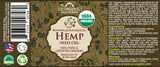 US Organic Hemp Seed Oil, 100% Pure Certified USDA Organic, 2 oz