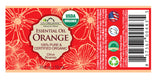 US Organic Sweet Orange Essential Oil, 100% Pure Certified USDA Organic, 10 ml / 15 ml / 30 ml / 4 oz / 8 oz / 16 oz; 10 ml / 15 ml / 30 ml (2-Pack)