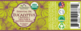 US Organic Eucalyptus Essential Oil (Radiata), 100% Pure Certified USDA Organic, 10 ml / 15 ml / 30 ml