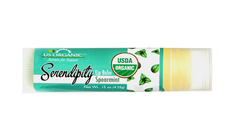 Serendipity Organic Lipbalm_Spearmint_4.25g (.15oz)