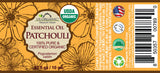 US Organic Patchouli Essential Oil, 100% Pure Certified USDA Organic, 10 ml / 15 ml / 30 ml