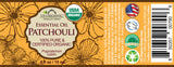 US Organic Patchouli Essential Oil, 100% Pure Certified USDA Organic, 10 ml / 15 ml / 30 ml