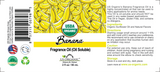US Organic Banana Fragrance Oil (Oil Soluble), USDA Certified Organic, for Candle, Soap Making, DIY Projects, and Small Businesses_2 fl oz