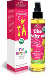 US Organic, The Baby Oil, Caribbean Coconut, with Calendula, Jojoba, Olive Oil, and Vitamin E, USDA Certified Organic, 5 oz