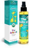 US Organic, The Baby Oil, Unscented, with Calendula, Jojoba, Olive Oil, and Vitamin E, USDA Certified Organic, 5 oz