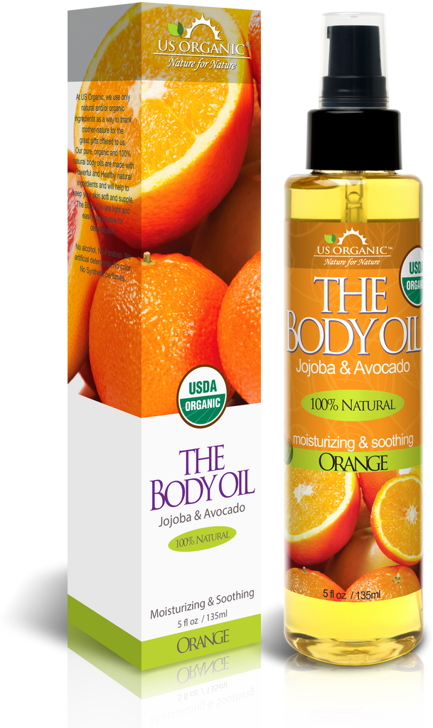 US Organic Certified Organic Body Oil Orange US Organic The USDA Certified Organic Skin Care Brand