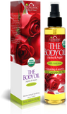 US Organic The Body Oil, Sexy Bulgarian Rose, USDA Certified Organic, 5 oz