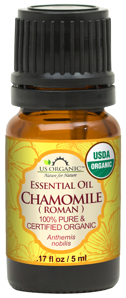 US Organic Chamomile Essential Oil (Roman), 100% Pure Certified